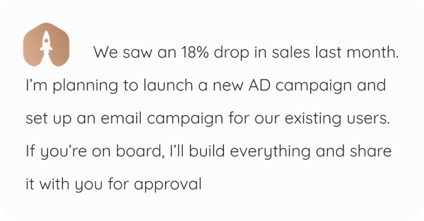Dealsflow proactive AI workspace screenshot